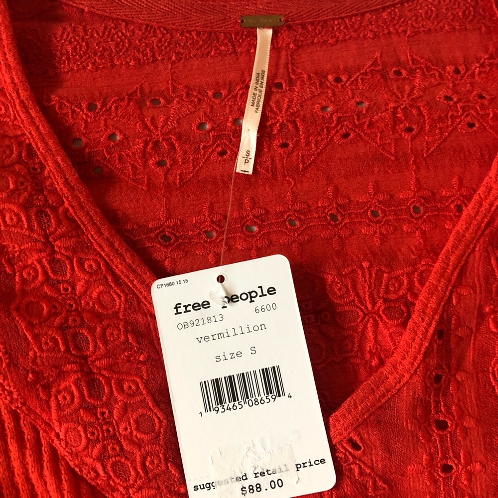 NWT Free People Parisian Nights Long Sleeve Top - Picture 7 of 11